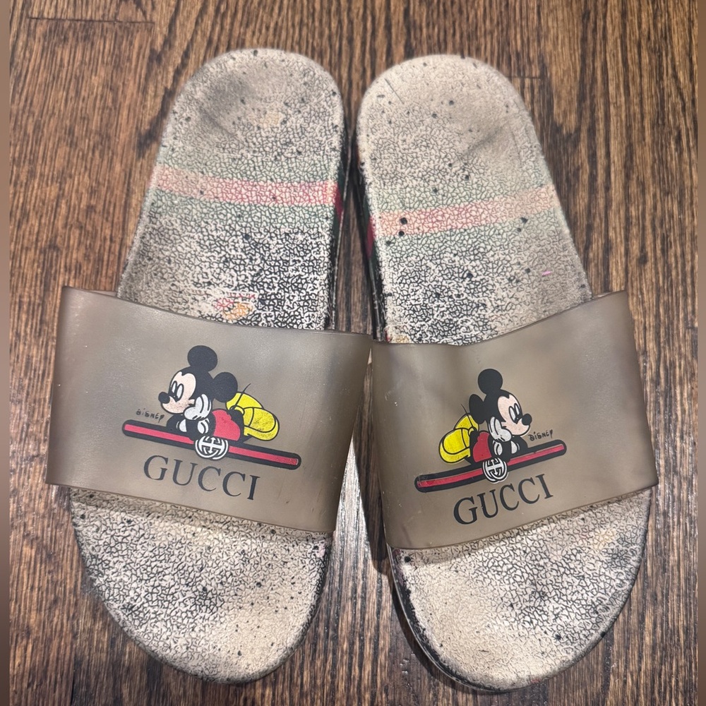 Gucci Disney X Slides